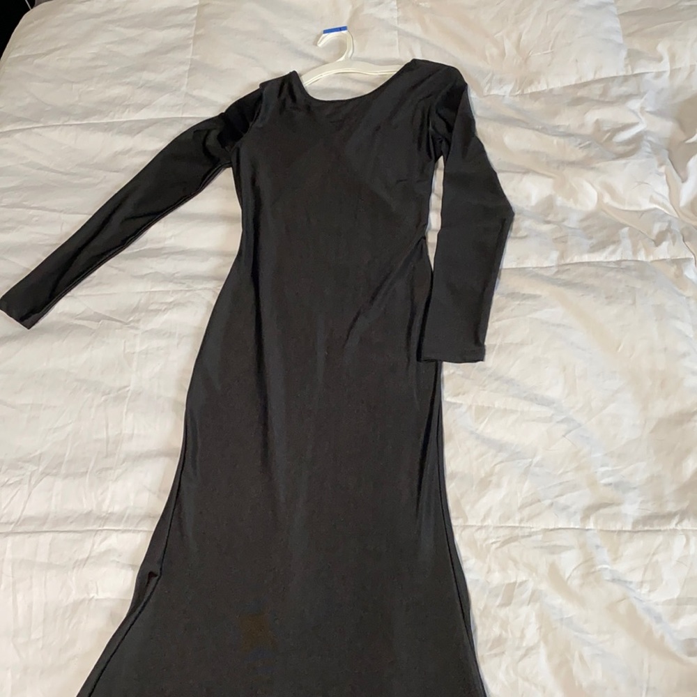 Long Black Gown